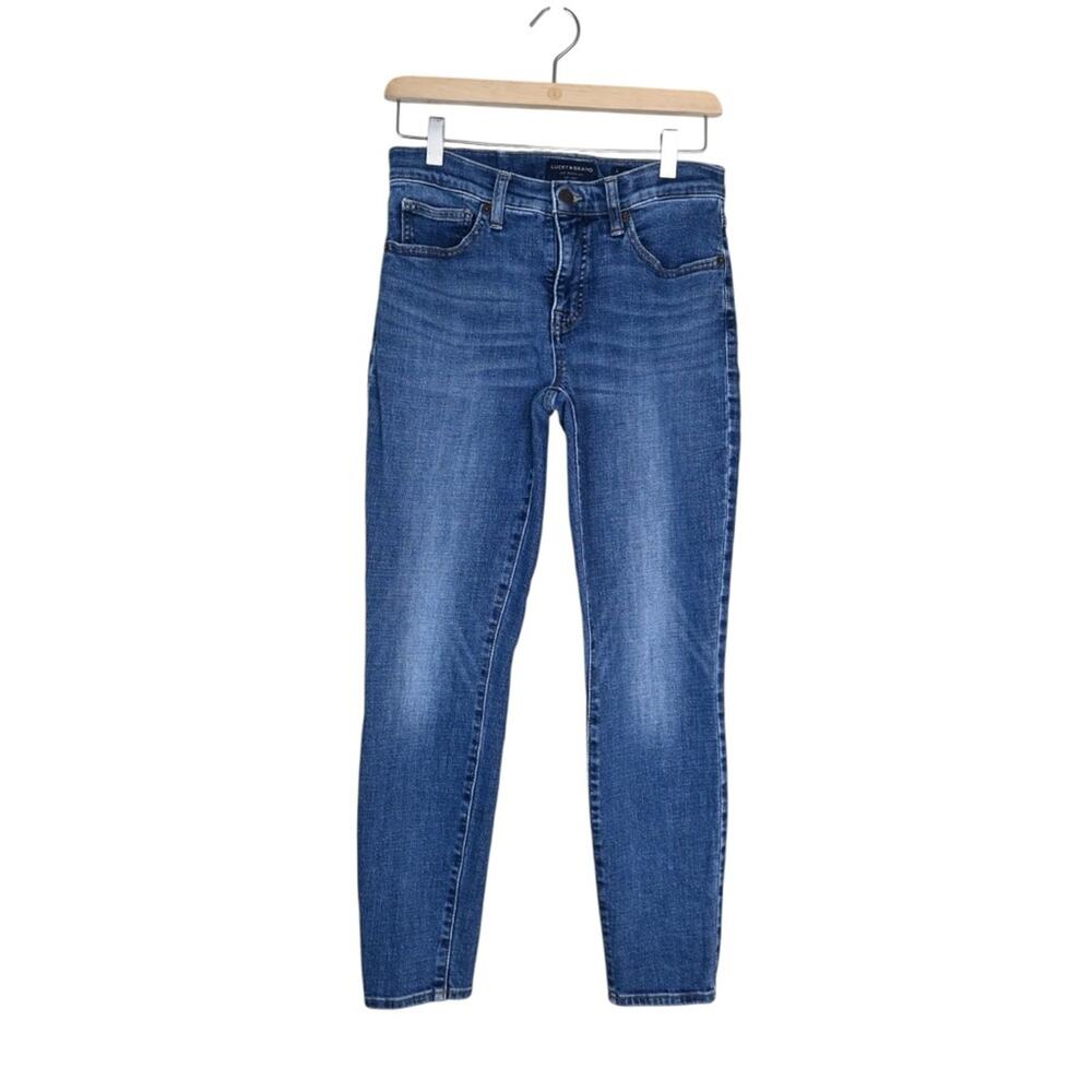 Lucky Brand Women's 4/27 Ava Mid-Rise Ankle Skinny Jean